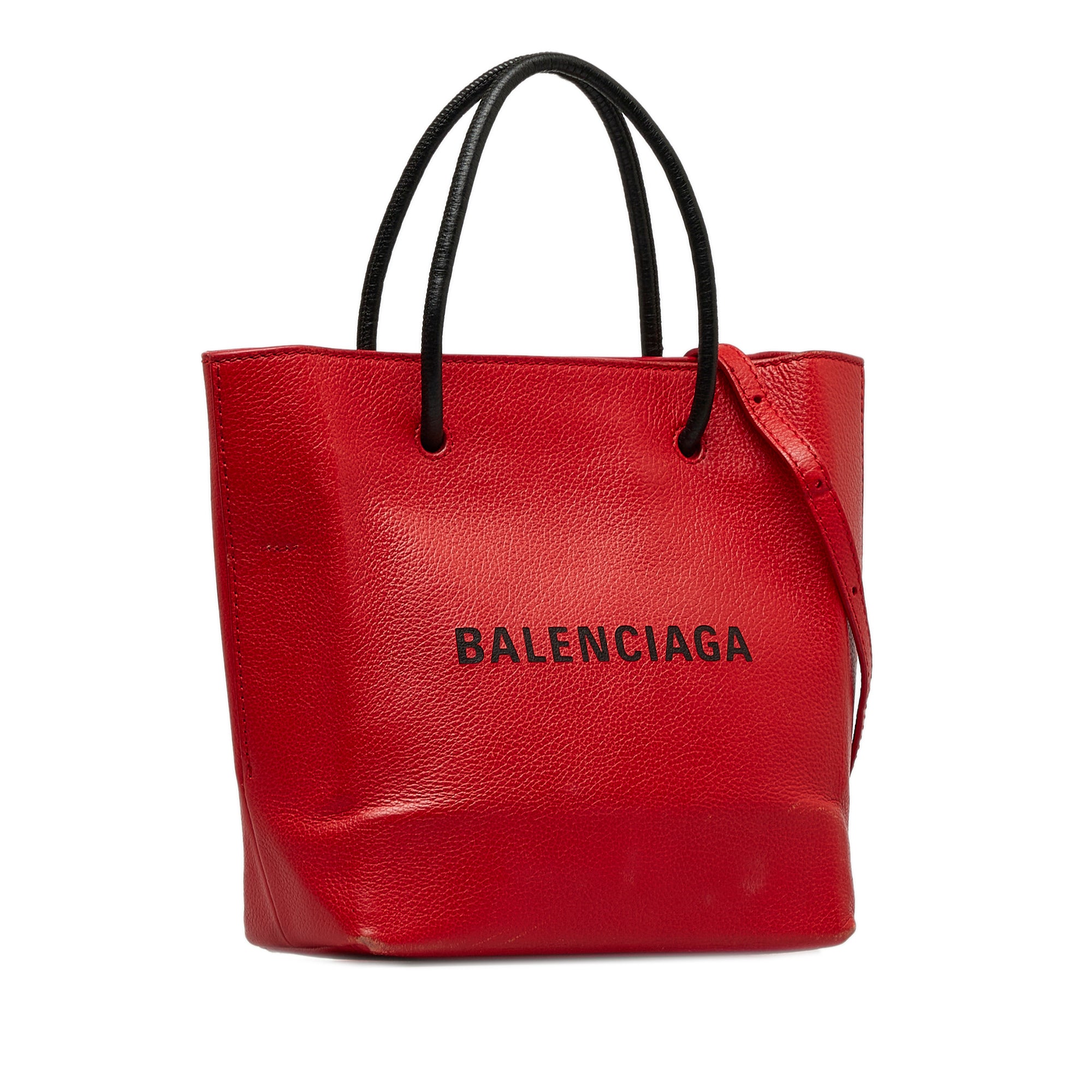Balenciaga | Pre-Owned XXS Shopping Tote | Red