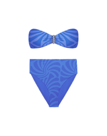 Bela Hot Pant Bottom - Neptune Full / XS