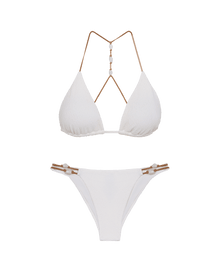 Firenze Ney Double Detail Bottom - White Full / XS