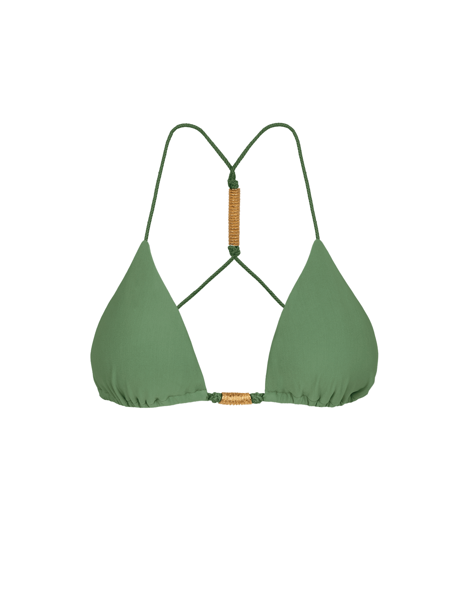 Matte Stacy T Back Tri Top - Harbor S