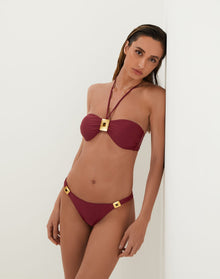 Matte Liza Bandeau Top - Ponche S