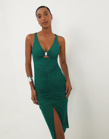 Amanda Midi Dress - Yacht XS