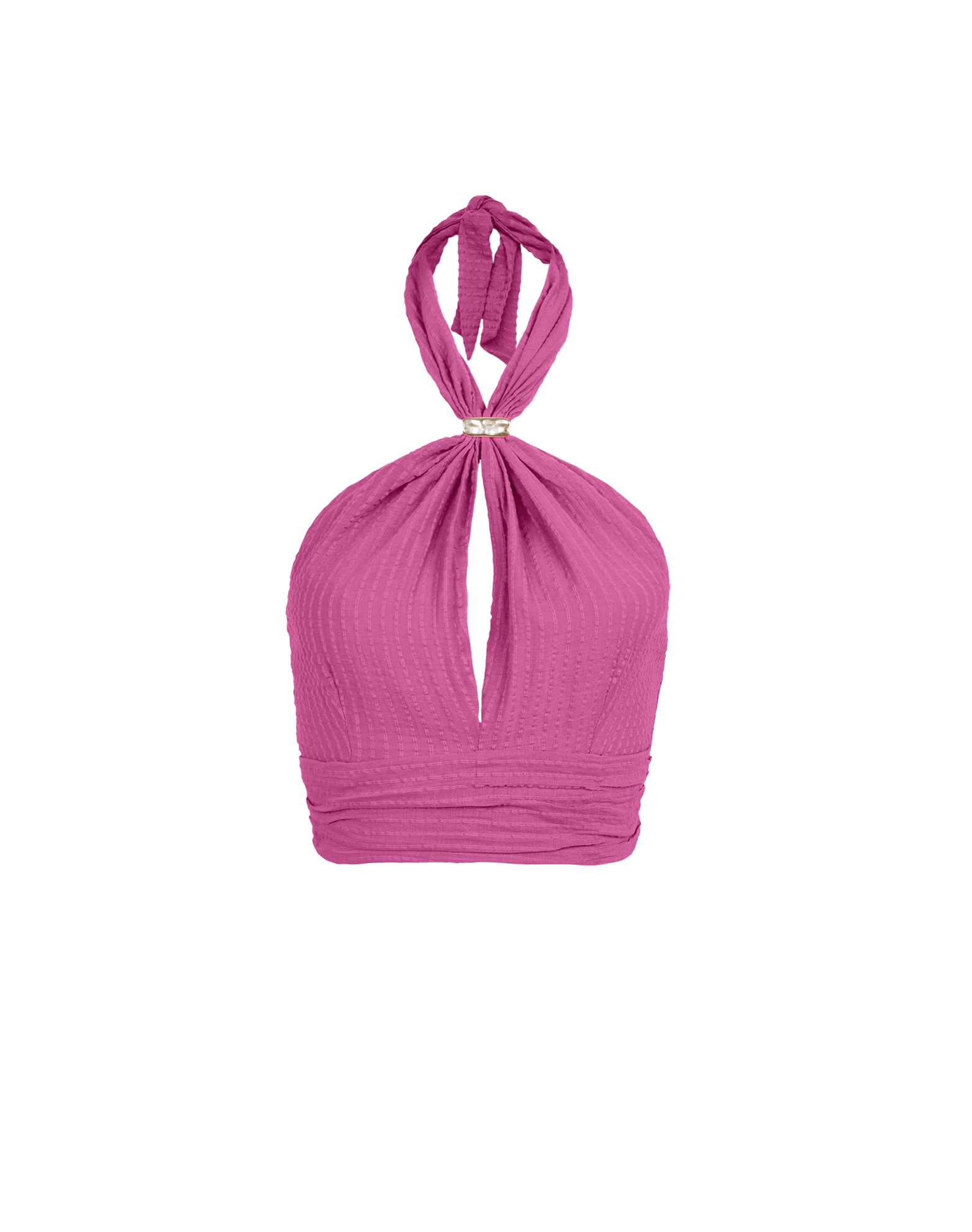 Lily Halter Top - French Rose XS