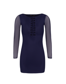 Celestine Short Dress - Sailboat XS