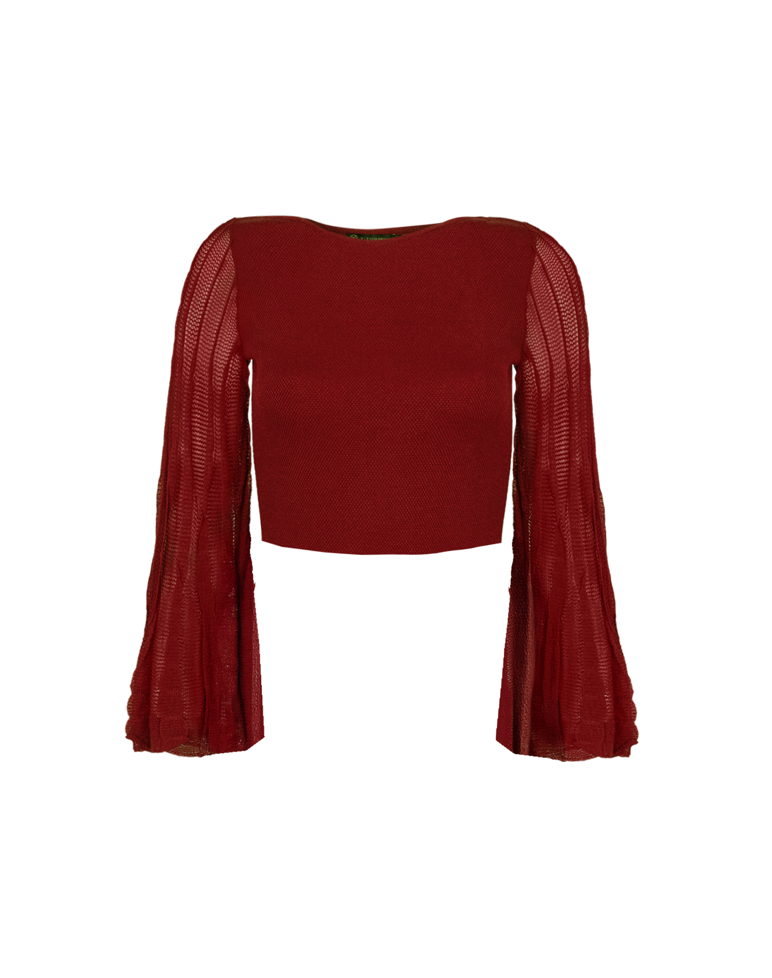 Knit Celina Bell Sleeve Top - Ponche XS