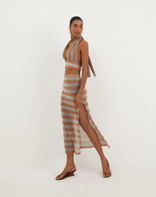 Knit Luna Halter Top - Eclair XS