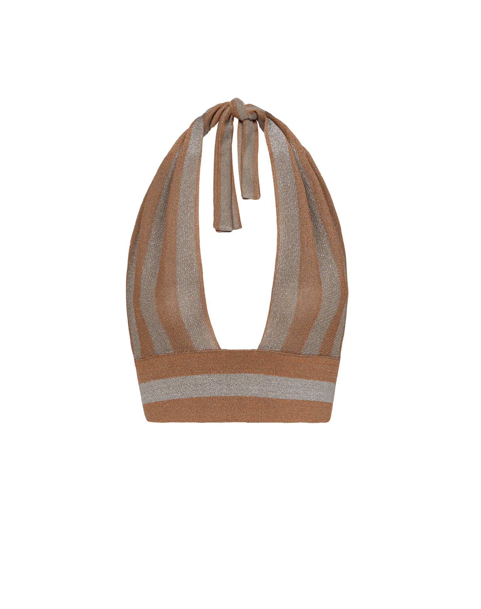 Knit Luna Halter Top - Eclair XS