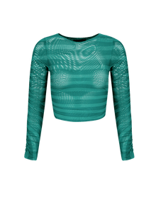 Mira Long Sleeve Blouse - Harmonie Yacht XS