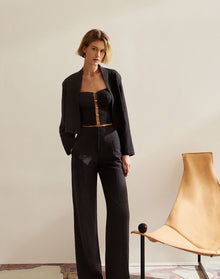 Whitney Tailored Pants | Black