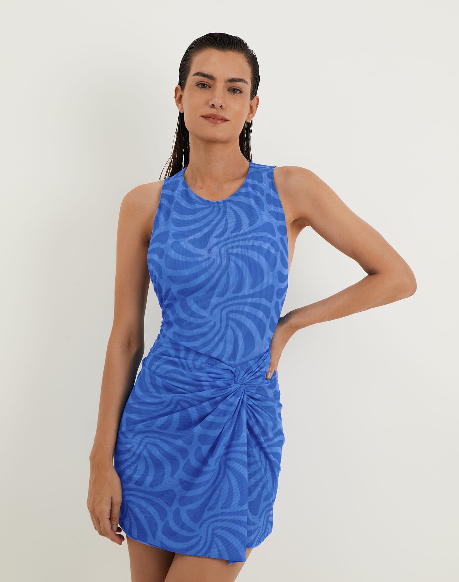 Mila Short Cover Up - Neptune XS
