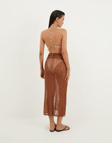Knit Karen Midi Skirt - Eclair XS