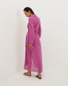 Mirian Long Cover Up - French Rose XS