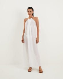 Cloe Long Cover Up - Off White XS