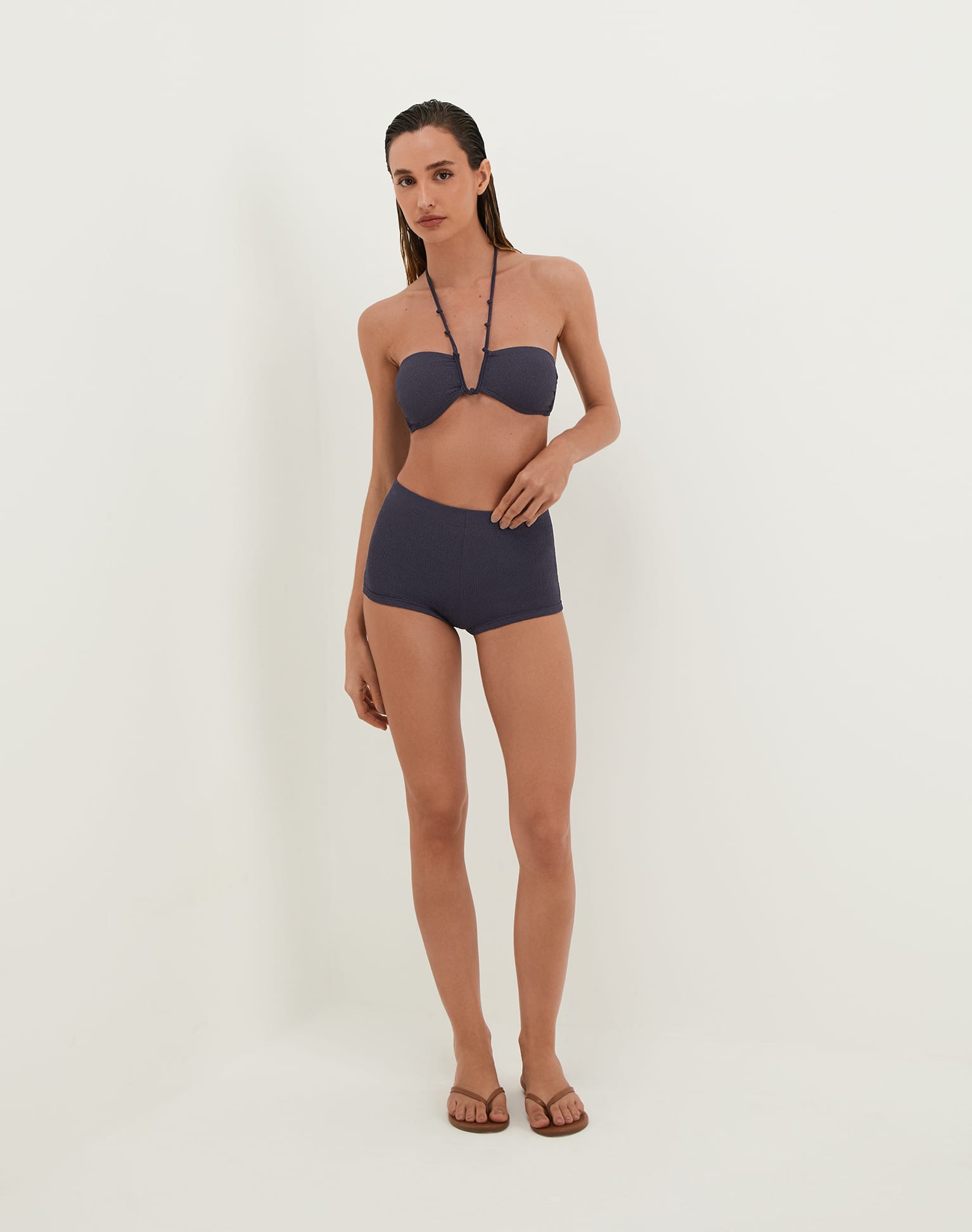 Firenze Sandy Boy Shorts - Sailboat XS