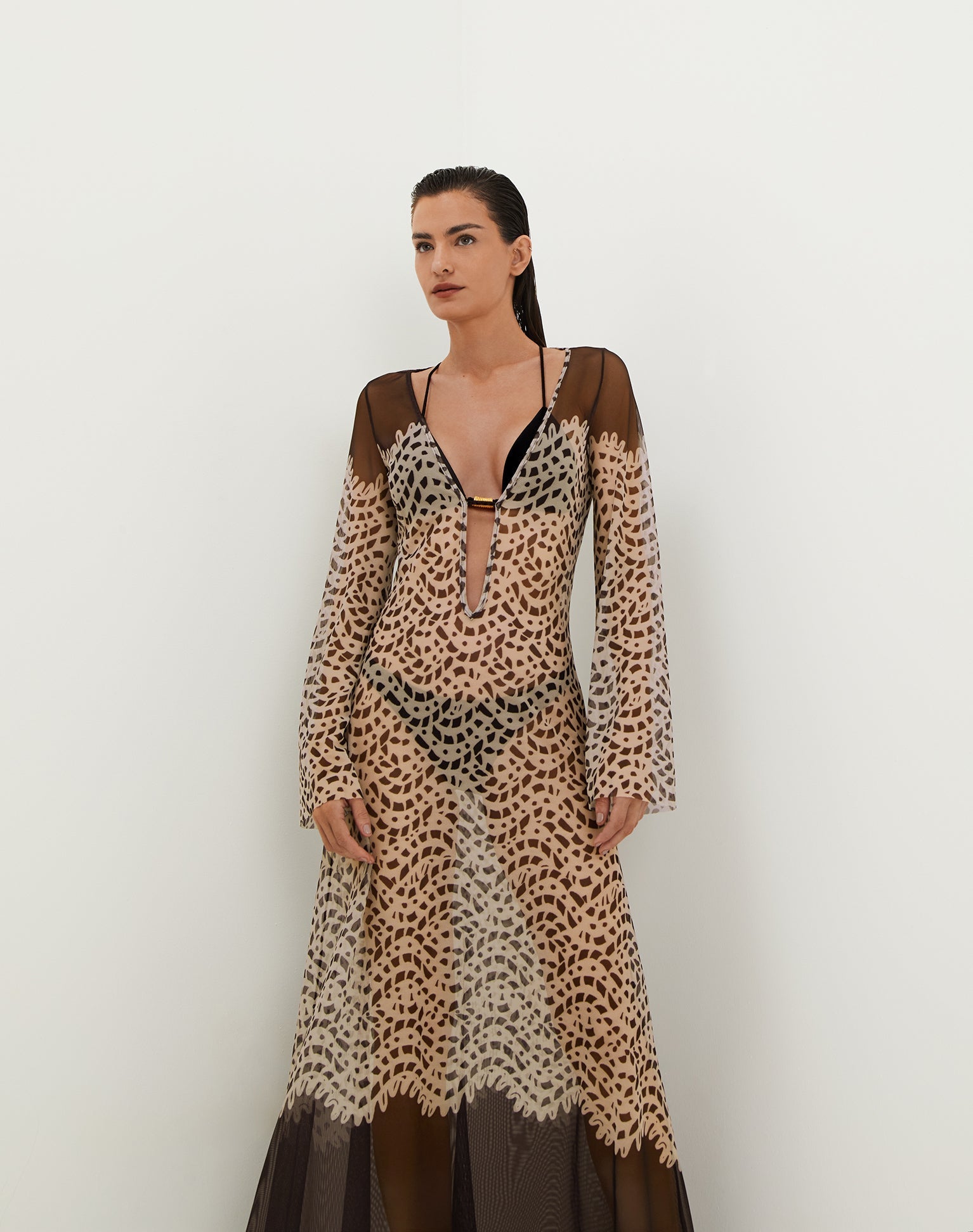 Lidi Long Cover Up Tunic - Poeme XS