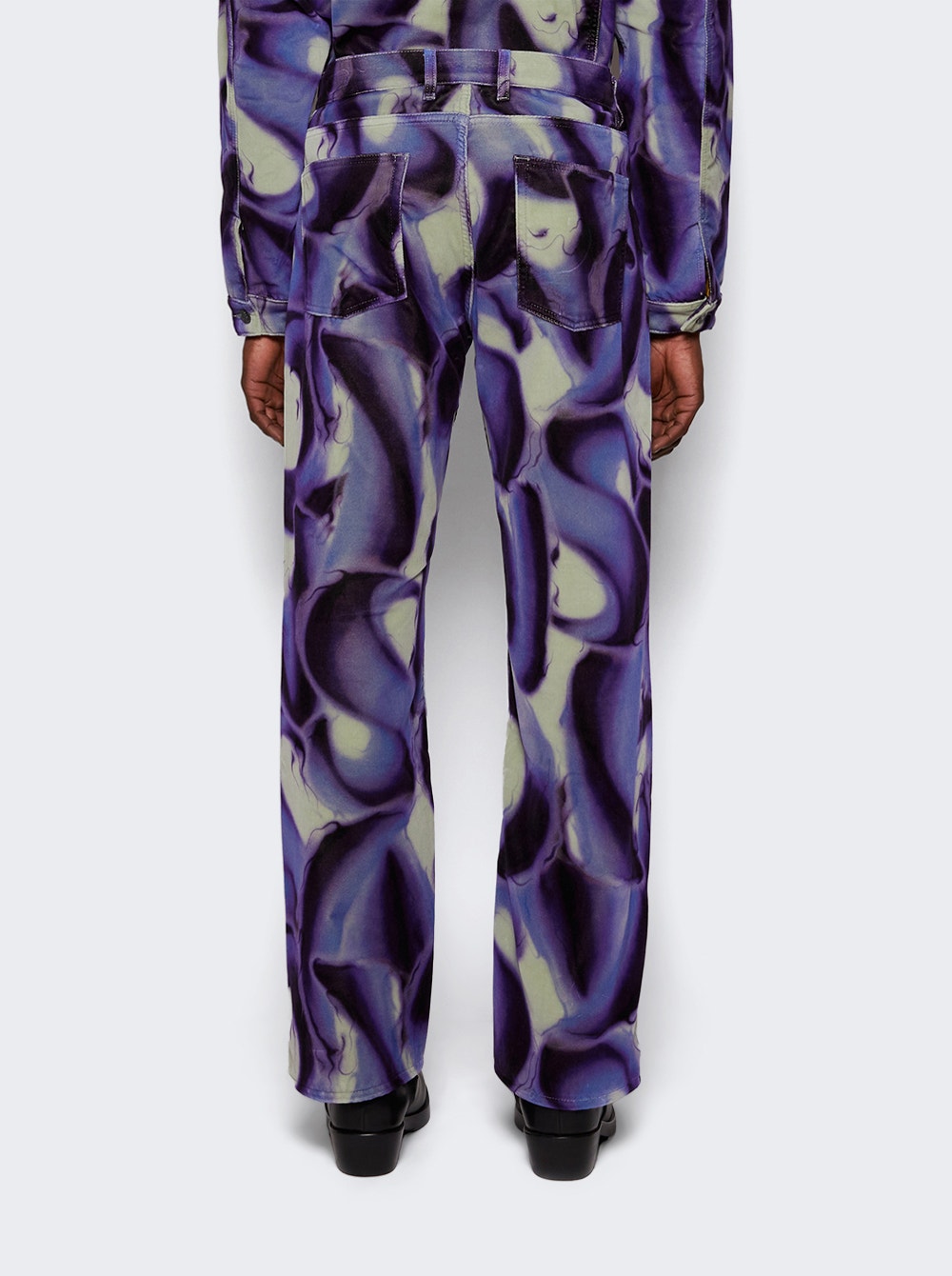 Men | Casella Meyer | Denim Pants | Purple