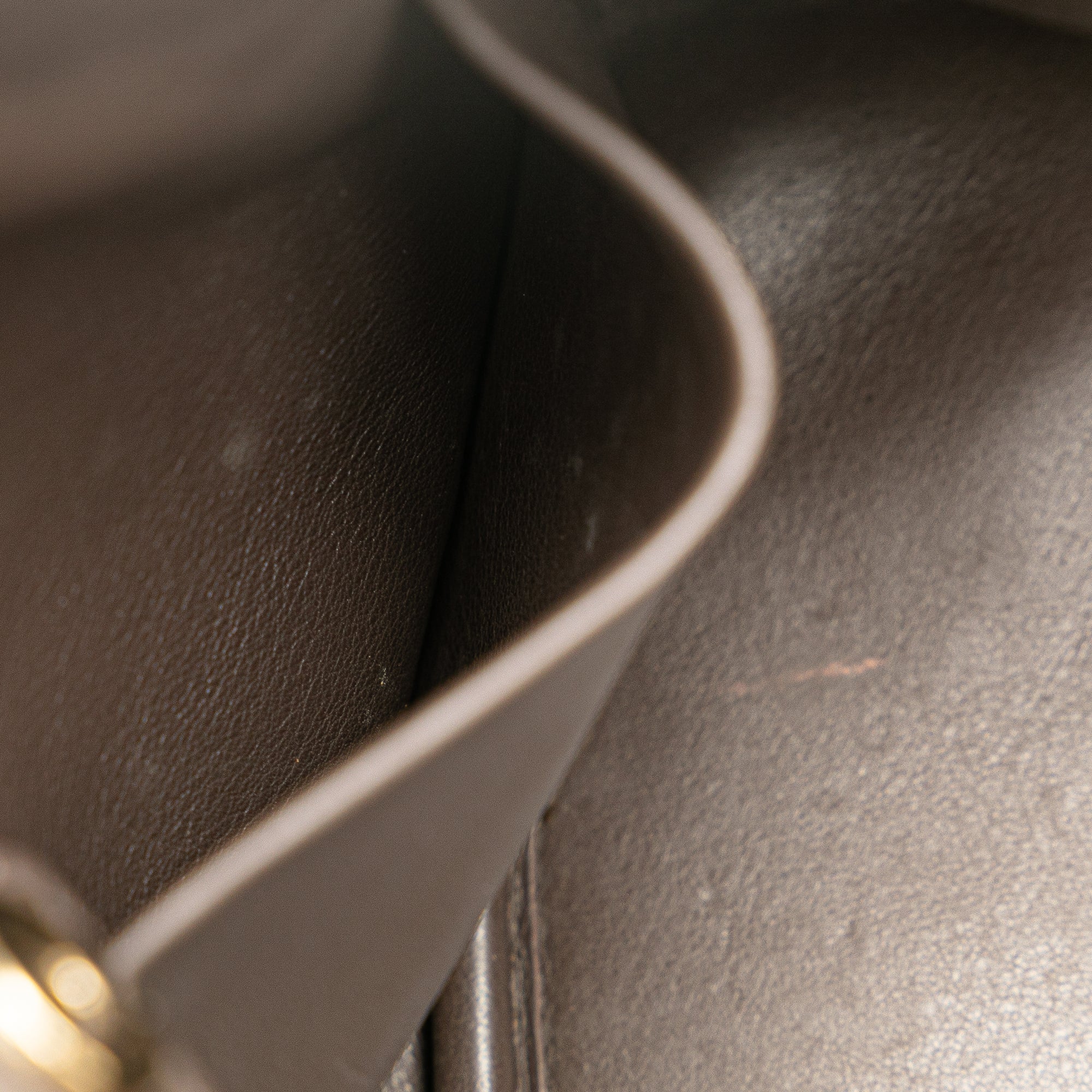 Dior | Pre-Owned Mini Leather Diorissimo Satchel | Pink/Light Pink