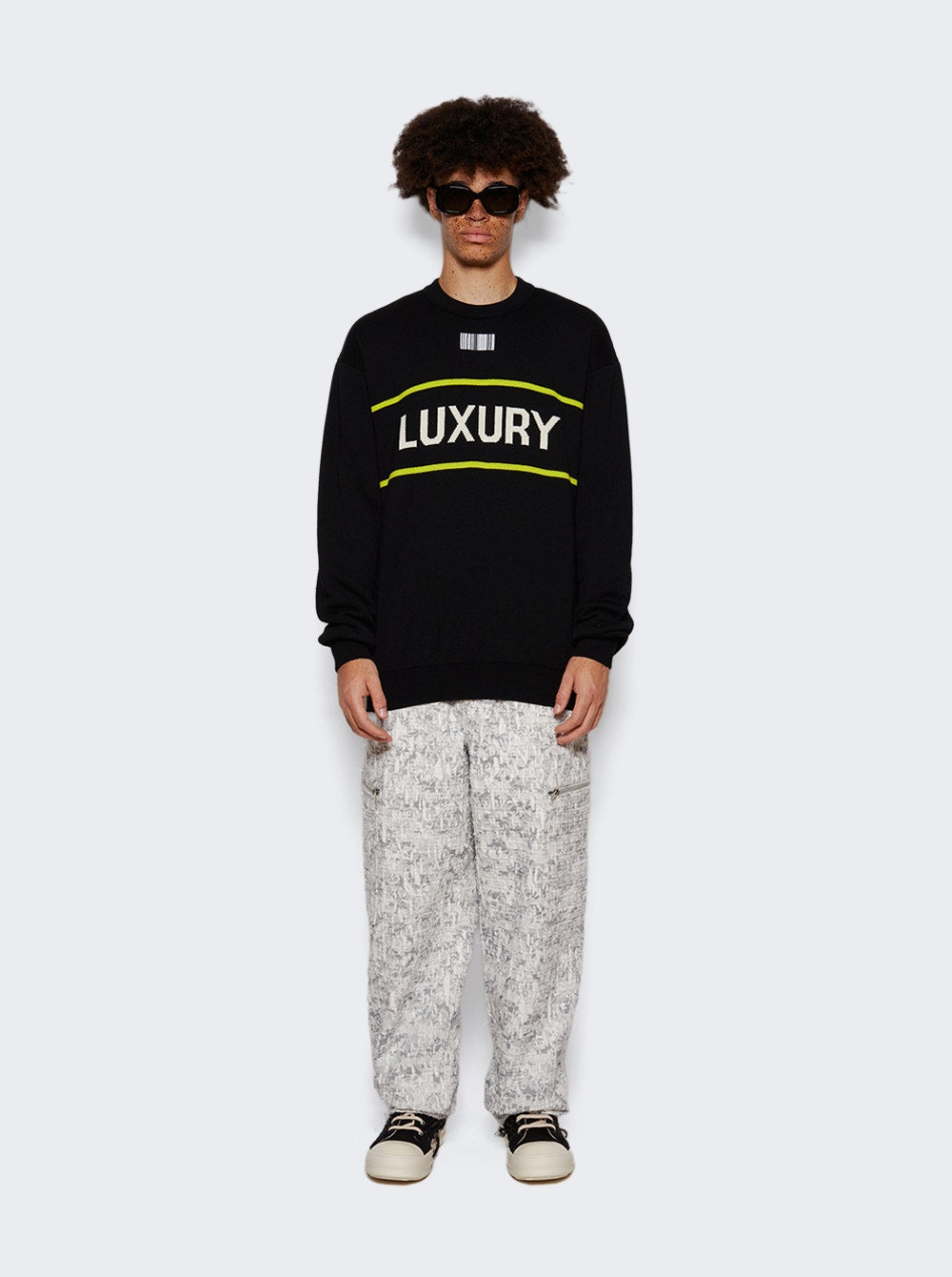 Men | VTMNTS | Luxury Knitted Sweater | Black