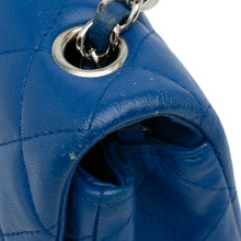 Chanel | Pre-Owned Mini Rectangular Classic Lambskin Single Flap | Blue