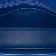 Chanel Pre-Owned Mini Rectangular Classic Lambskin Single Flap | Women | Blue