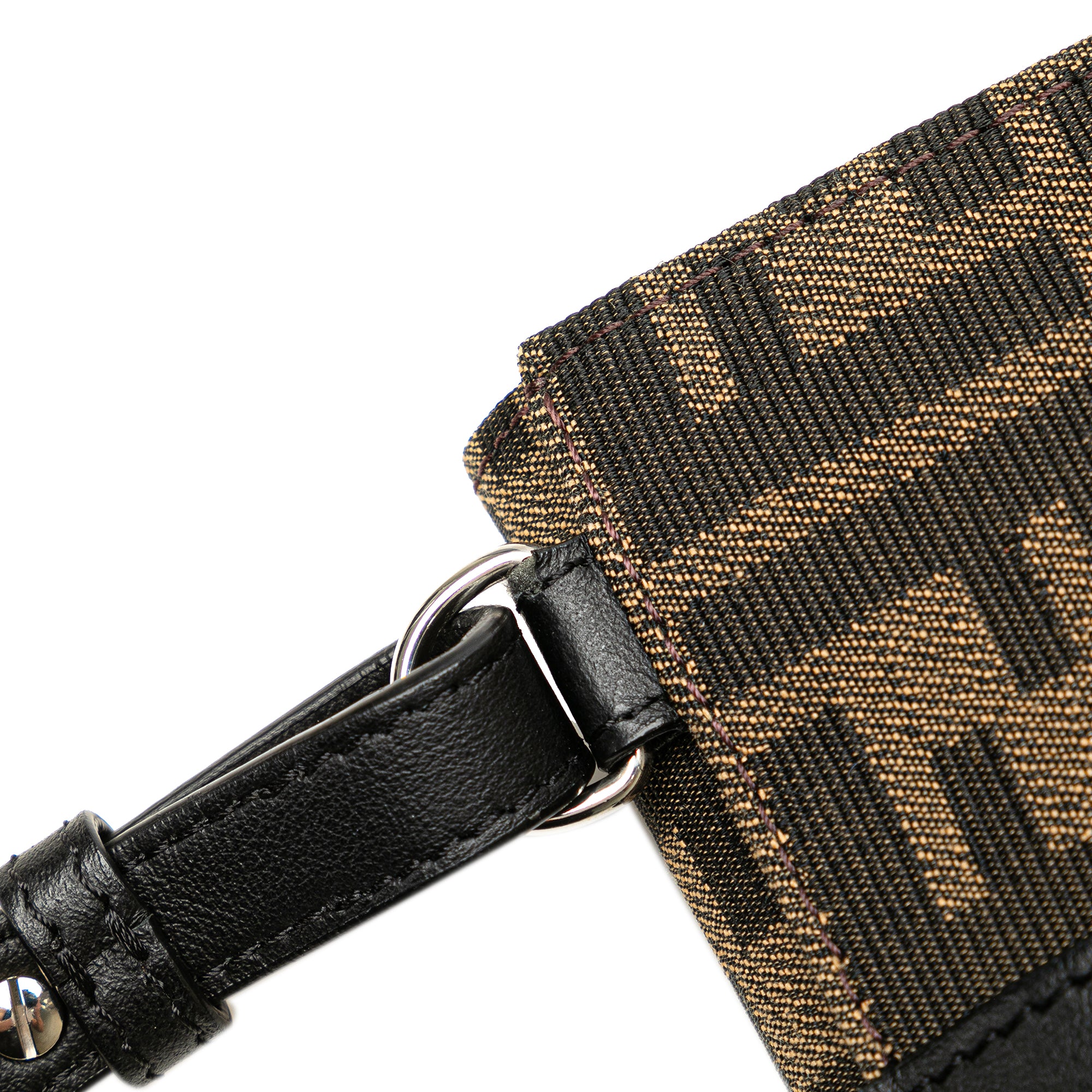 Fendi | Pre-Owned Zucca Canvas Convertible Belt Bag | Brown