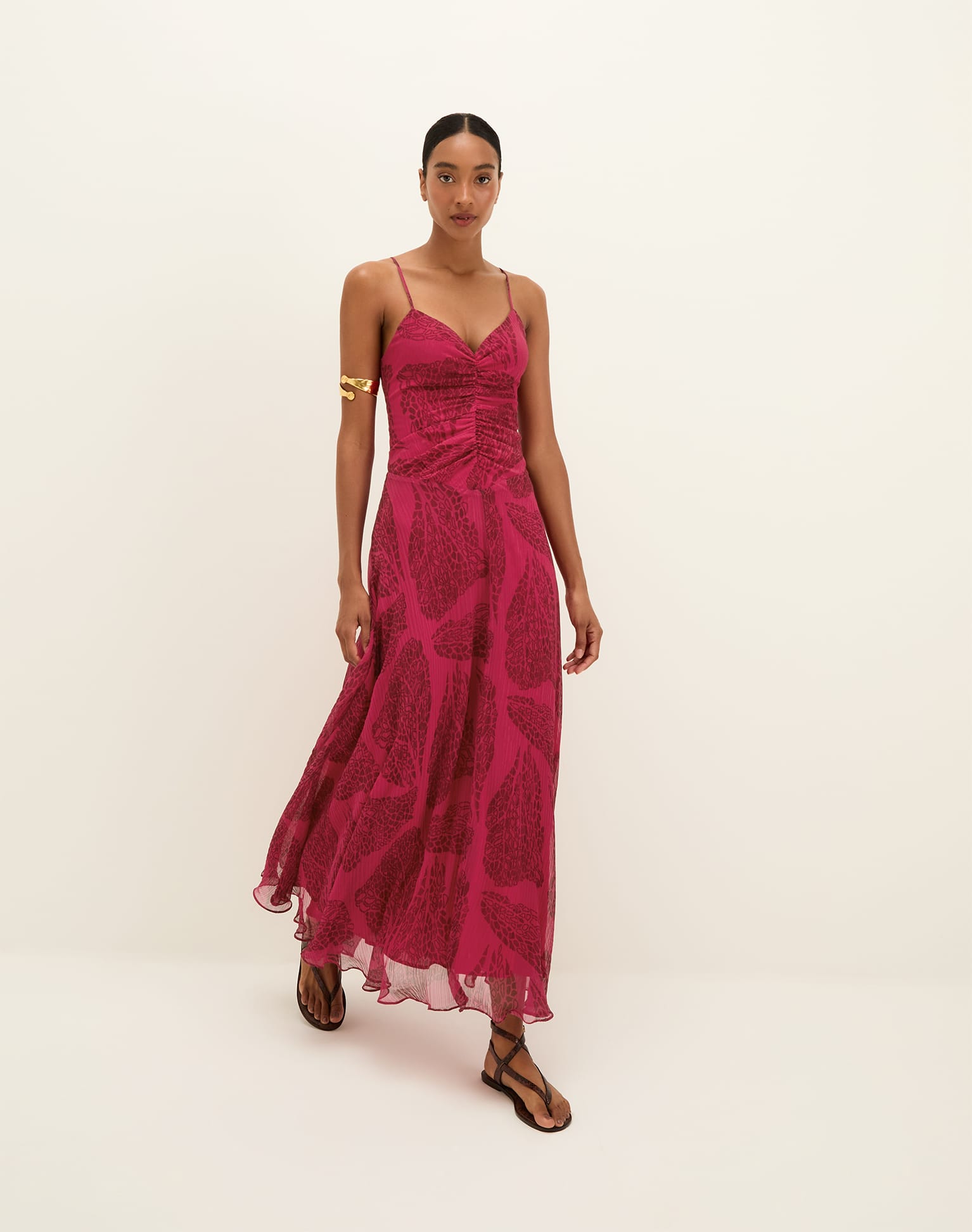 Eira Midi Dress - Roseate XS