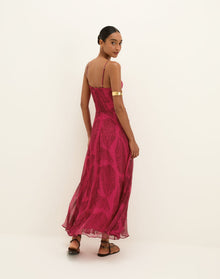 Eira Midi Dress - Roseate XS