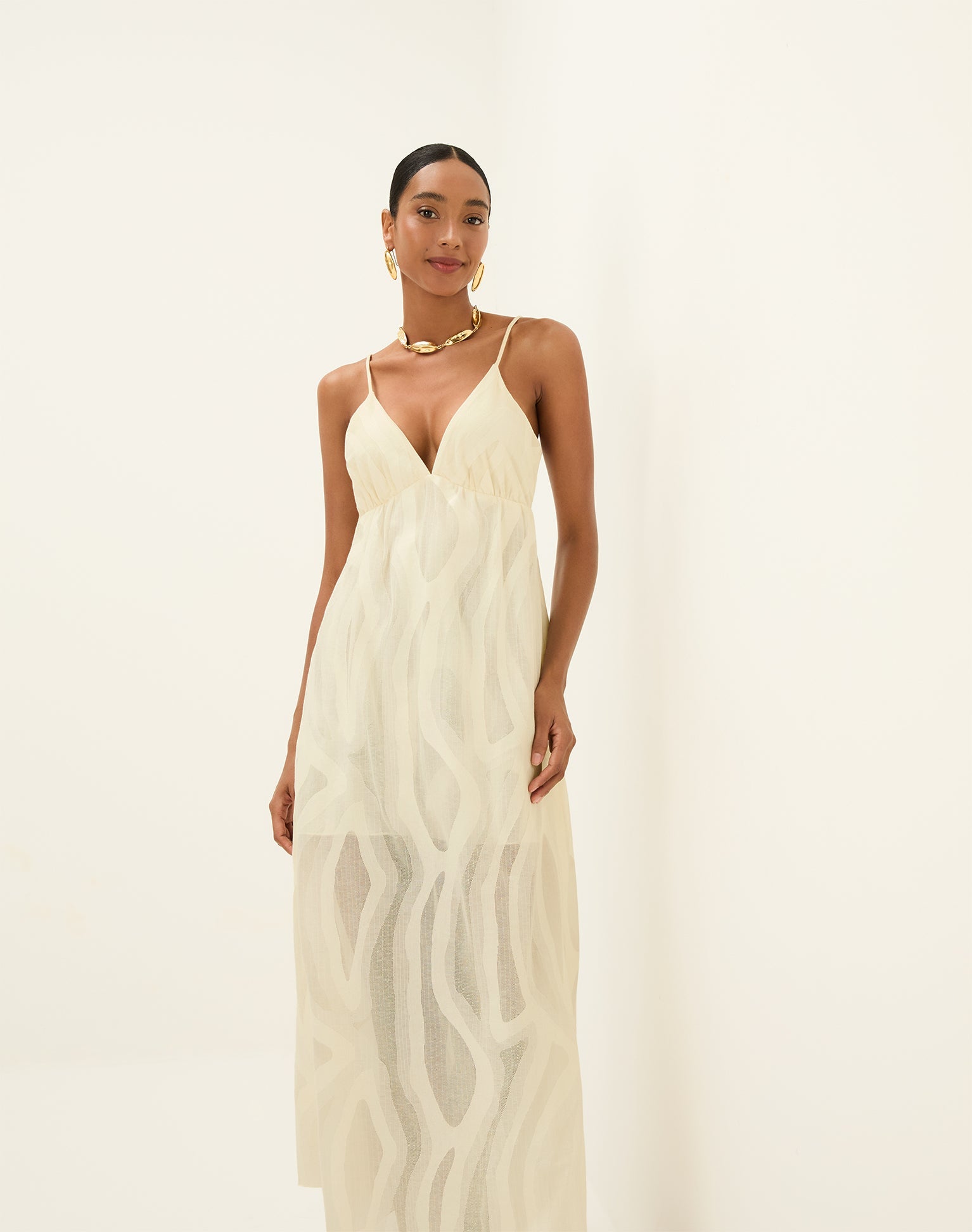 Nya Long Dress - Glitz XS