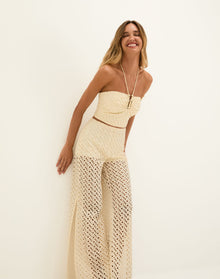 Eyelet Melinda Top - Glitz XS