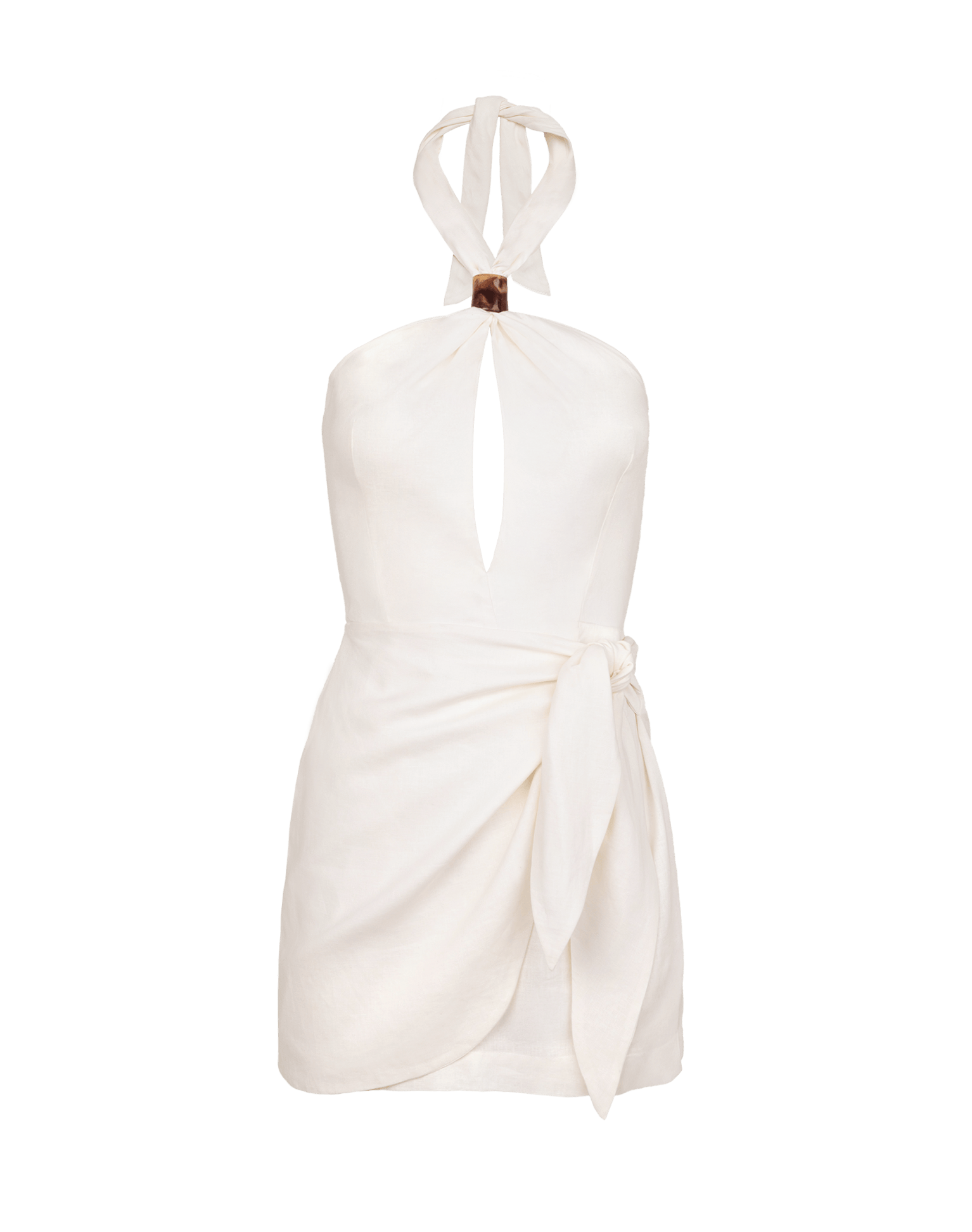 Luna Short Dress | Off White