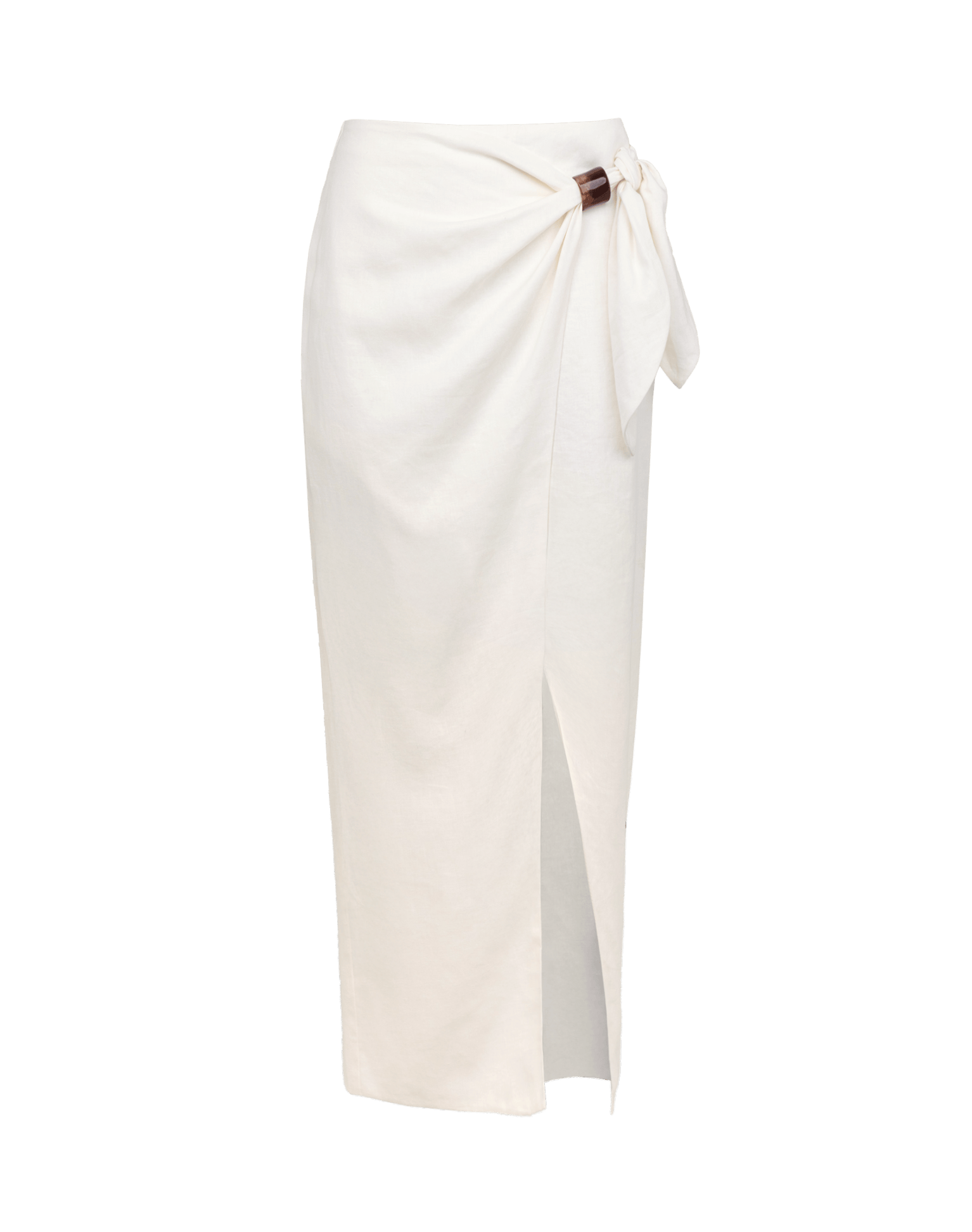 Luna Midi Skirt - Off White XS
