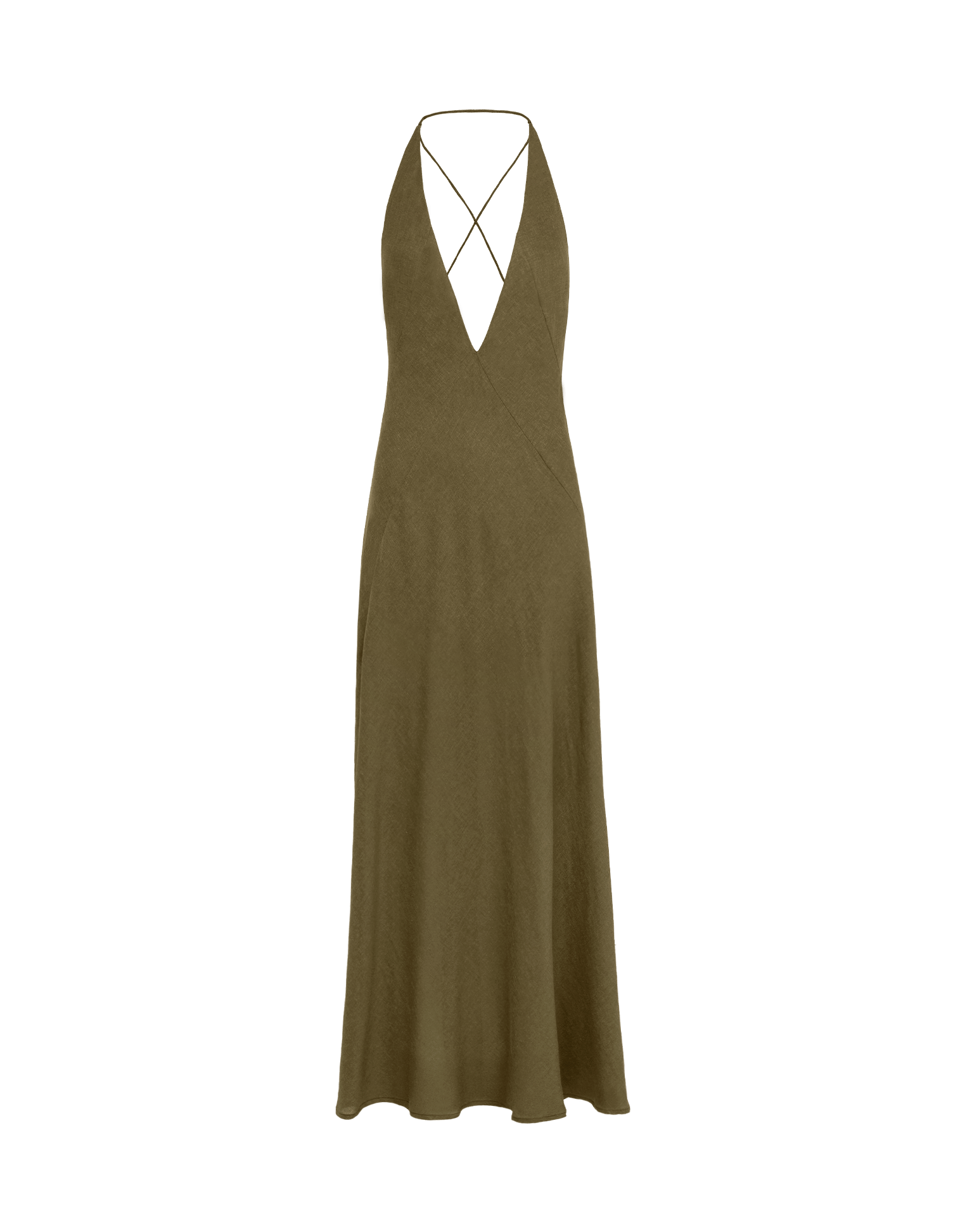 Marbella Long Dress | Evergreen