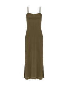 Mallorca Midi Dress | Evergreen