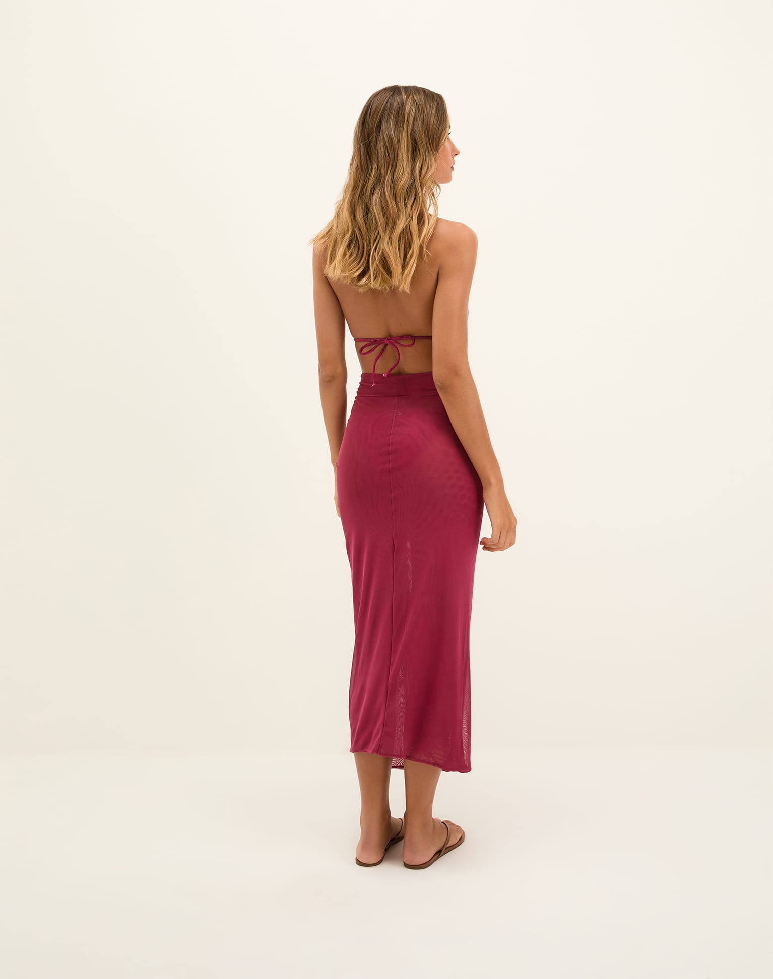 Karen Midi Skirt - Glam XS