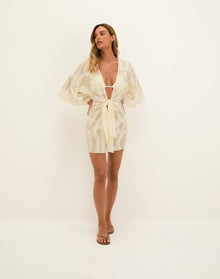 Perola Knot Short Cover Up - Glitz XS