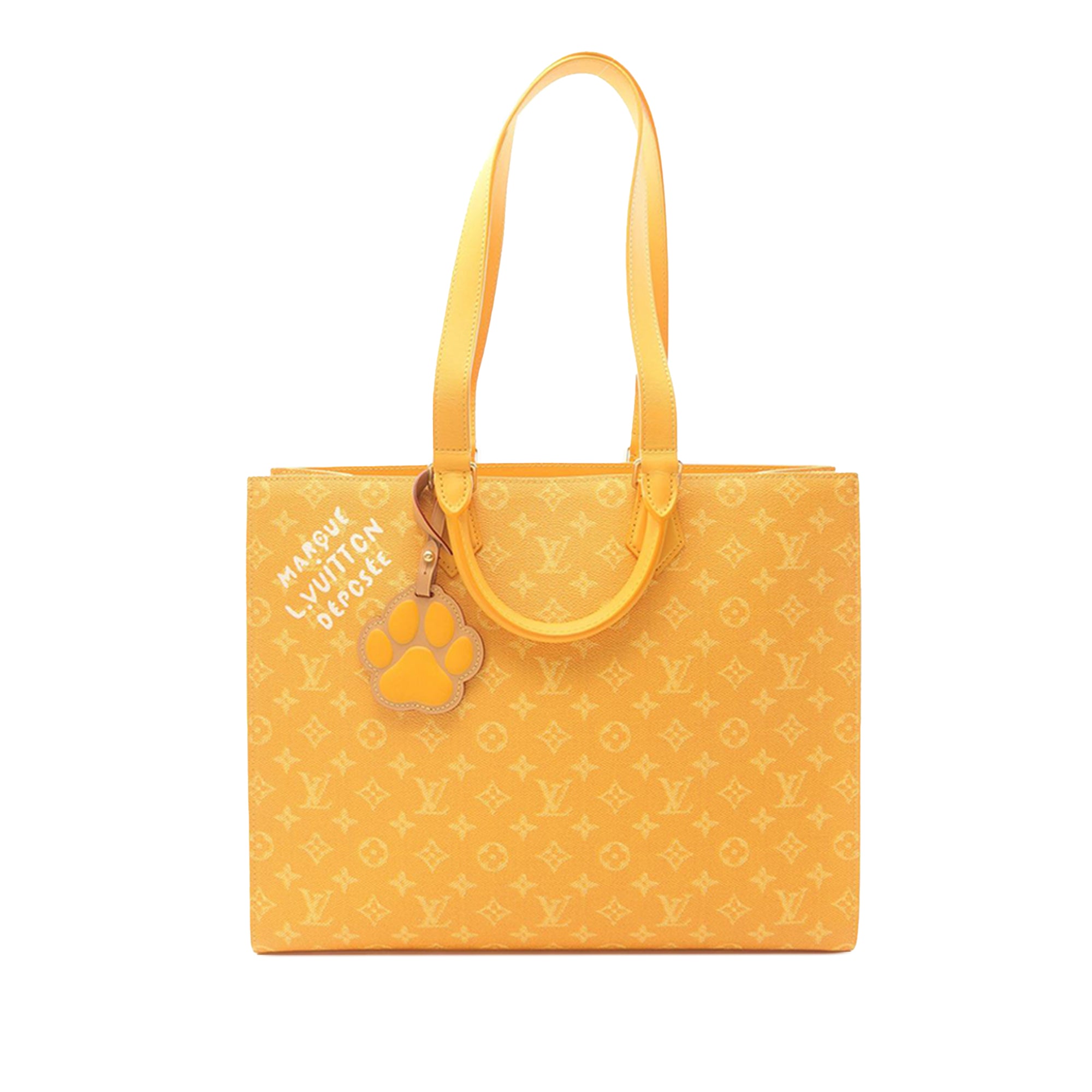 Louis Vuitton | Pre-Owned Monogram Sac Plat 24H Tote | Yellow