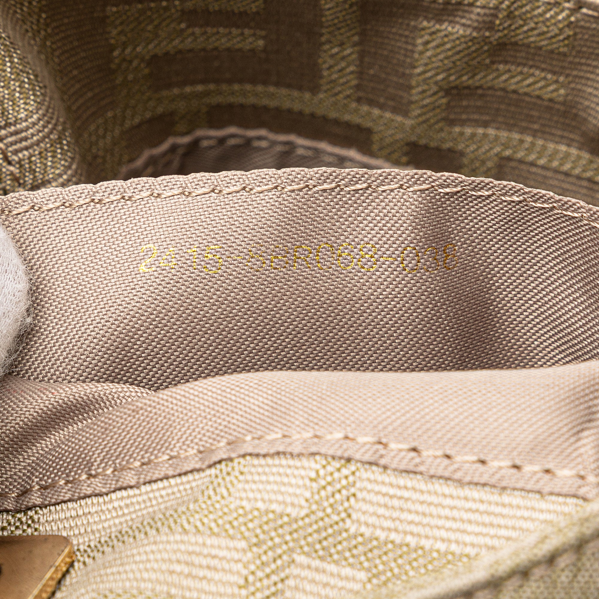 Fendi | Pre-Owned Zucca Canvas Shoulder Bag | Brown/Light Beige