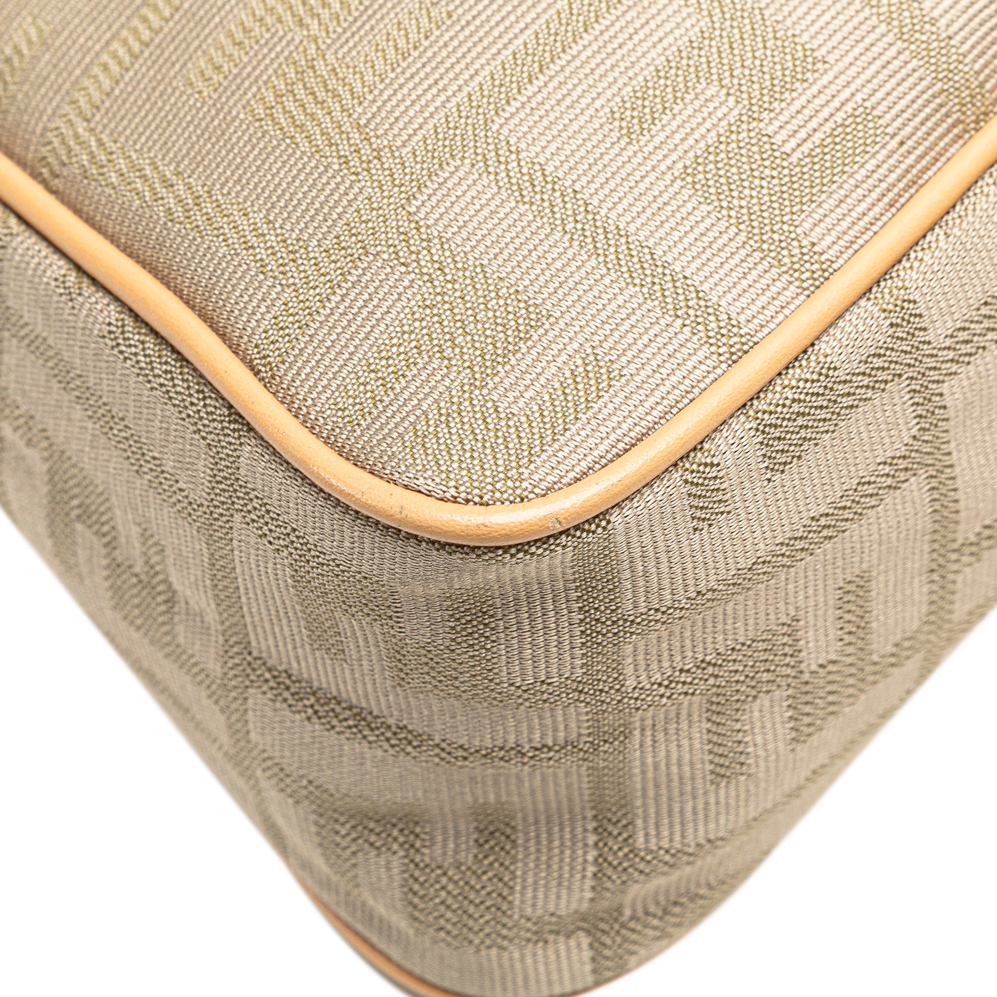 Fendi | Pre-Owned Zucca Canvas Shoulder Bag | Brown/Light Beige