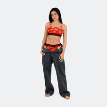 Emilie wears a size S