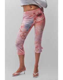 Valeria Mesh Capri | Cotton Candy Ambrosia