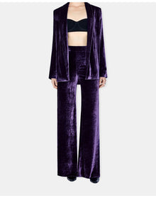 Velvet Julianne Blazer | Blackcurrant