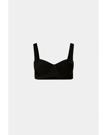 Velvet Nyx Bralette | Black