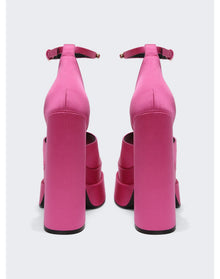 Versace | Women | Medusa Aevitas Platform Sandals | Pink Paradise