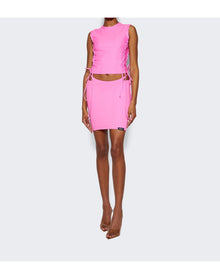 Vetements | Women | Tie Fastening Tank Top | Hot Pink