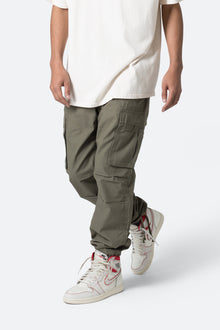 Vintage Cargo Pants | Olive Light