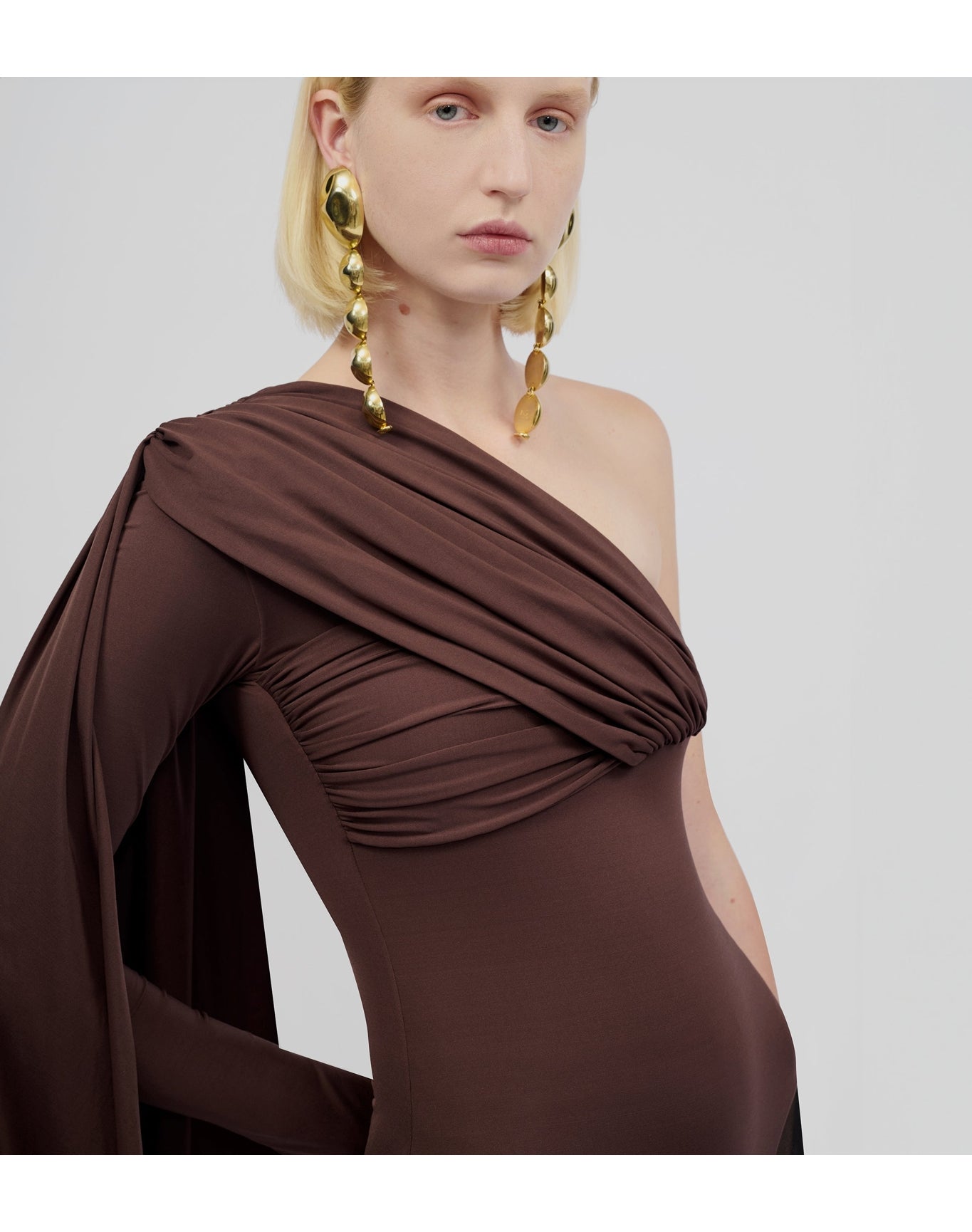 Vionnet Top | Brown