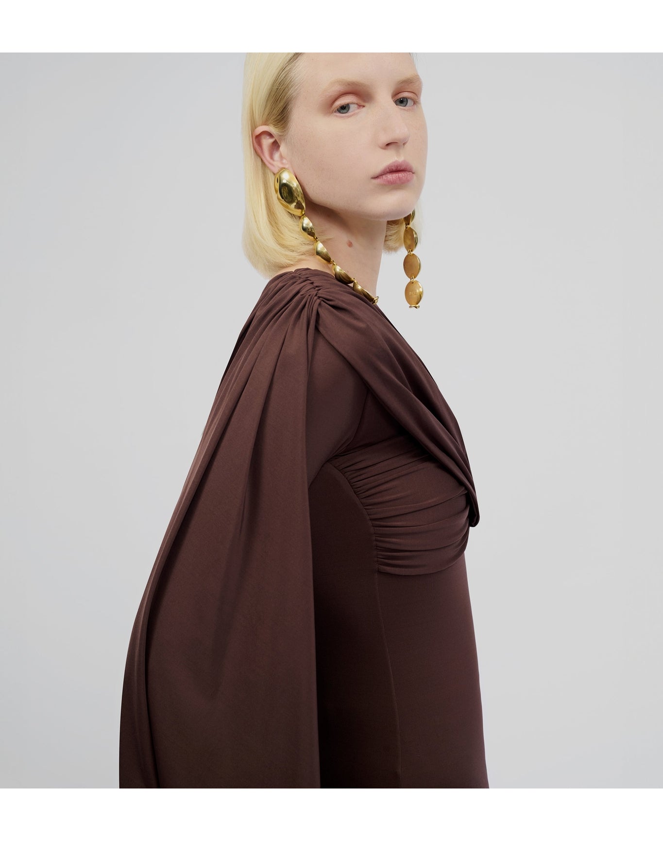Vionnet Top | Brown