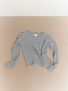 Camille Striped Top | Classic Navy Stripe