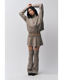 Viv Skirt | Heather Grey