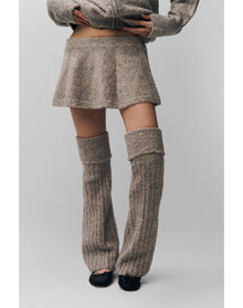 Viv Skirt | Heather Grey